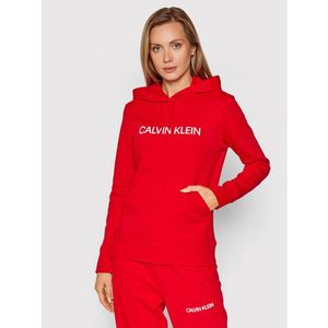 Calvin Klein Performance Pulóver 00GWF1W311 Piros Regular Fit kép