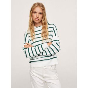 Mango Sweater Stacks 17005792 Fehér Regular Fit kép