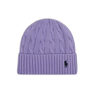 Polo Ralph Lauren Sapka Ct Cble Hat 455849474003 Lila kép