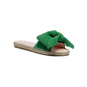 Manebi Espadrilles Sandals With Bow M 3.7 J0 Zöld kép