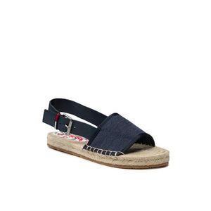 Tommy Jeans Espadrilles Essential Flat Sandal EN0EN01437 Sötétkék kép