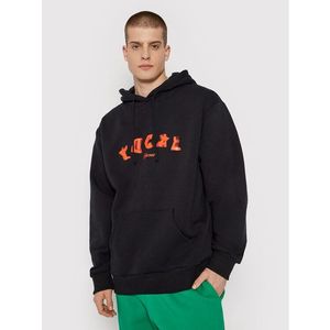 Local Heroes Pulóver Dazed AW21S0086 Fekete Oversize kép