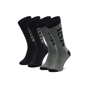 Levi's® 2 pár hosszú szárú férfi zokni 37157-619 Fekete kép