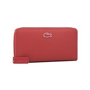 Lacoste Nagy női pénztárca L Zip Wallet NF2900PO Piros kép