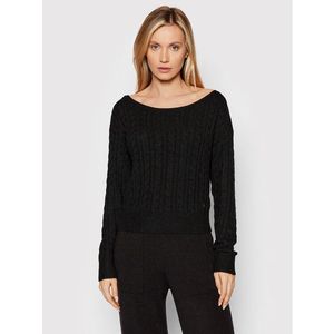 Guess Sweater Cable Tanya W1BR06 Z2QA0 Fekete Regular Fit kép