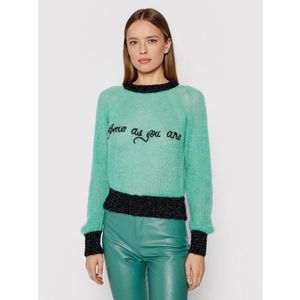 Pinko Sweater Badiola 1G166L Y7CH Zöld Regular Fit kép