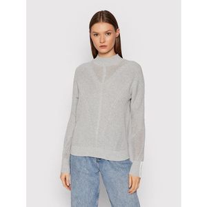 Calvin Klein Sweater Mock Neck K20K203337 Szürke Regular Fit kép