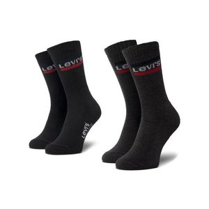 2 pár hosszú szárú unisex zokni Levi's® kép