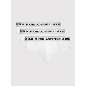 KARL LAGERFELD 3 pár boxer Logo 211M2103 Fehér kép