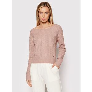 Guess Sweater Cable Tanya W1BR06 Z2QA0 Rózsaszín Regular Fit kép