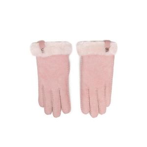 Ugg Női kesztyű W Shorty Glove W Leather Trim 17367 Rózsaszín kép