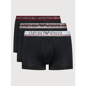 Emporio Armani Underwear 3 darab boxer 111357 1A723 50620 Fekete kép
