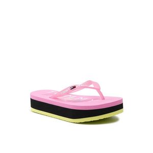 Tommy Jeans Flip-flops Rubber Thong Mid Beach Sandal EN0EN01301 Rózsaszín kép