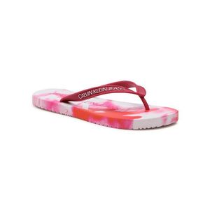 Calvin Klein Jeans Flip-flops Beach Sandal Monogram Marble Tpu YW0YW00129 Piros kép