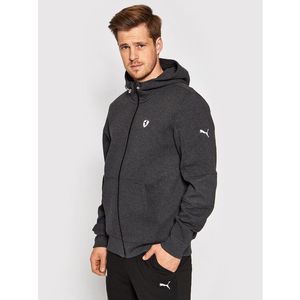 Puma Pulóver Ferrari Style Hdd Sweat 597925 Szürke Regular Fit kép