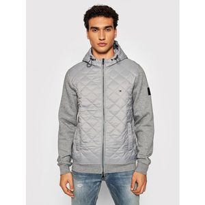 Tommy Hilfiger Átmeneti kabát Mix Media Diamond Zip MW0MW20124 Szürke Regular Fit kép