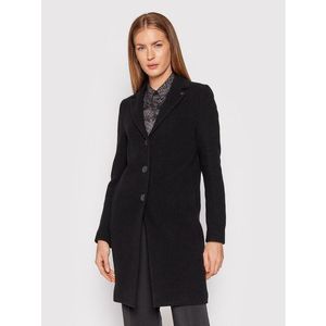 Calvin Klein Gyapjú kabát Essential K20K203143 Fekete Regular Fit kép