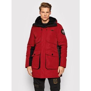 Aeronautica Militare Parka 212AB1976CT2881 Piros Regular Fit kép