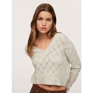 Mango Sweater Fuji 17037711 Szürke Regular Fit kép