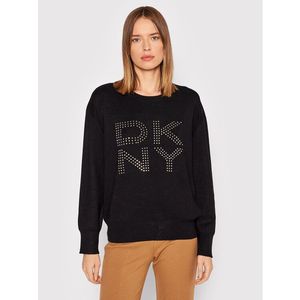 DKNY Sweater P1MSB07M Fekete Regular Fit kép