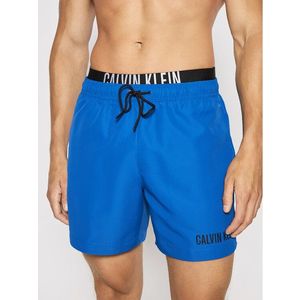 Calvin Klein Swimwear Úszónadrág Double Wb KM0KM00552 Kék Regular Fit kép