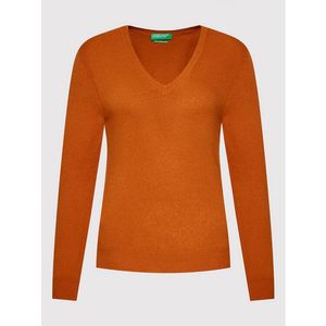 United Colors Of Benetton Sweater 1002D4488 Narancssárga Regular Fit kép