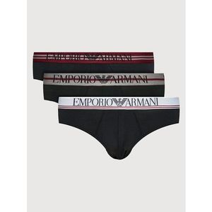 Emporio Armani Underwear 3 pár boxer 111734 1A723 50620 Fekete kép