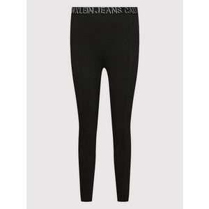 Calvin Klein Jeans Plus Leggings J20J217526 Fekete Slim Fit kép