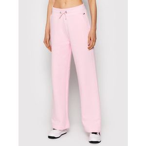 Tommy Jeans Melegítő alsó Wide Leg DW0DW11180 Rózsaszín Relaxed Fit kép