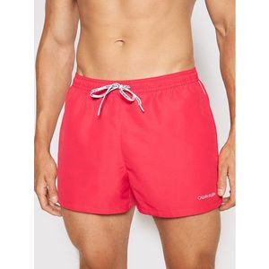 Calvin Klein Swimwear Úszónadrág Runner KM0KM00567 Rózsaszín Regular Fit kép