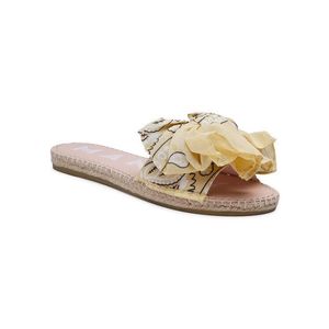 Manebi Espadrilles Sandals With Bow G 5.7 J0 Sárga kép