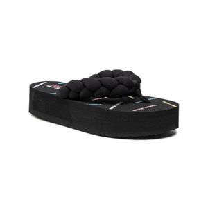 Tommy Jeans Flip-flops Braided Mid Beach Sandal EN0EN01300 Fekete kép