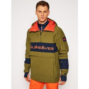 Quiksilver Snowboard kabát Steeze Shell EQYTJ03274 Zöld Modern Fit kép