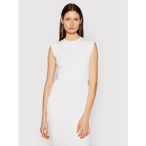 Elisabetta Franchi Blúz TK-27Q-11E2-V340 Fehér Slim Fit kép