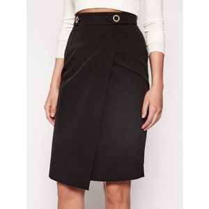 Trussardi Midi szoknya Technical 56G00113 Fekete Regular Fit kép