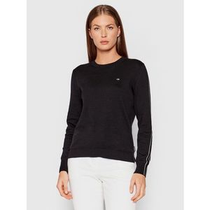 Calvin Klein Sweater Line Detail K20K203041 Fekete Regular Fit kép