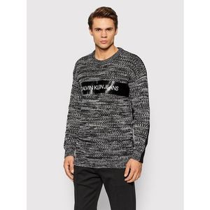 Calvin Klein Jeans Sweater J30J317119 Fekete Regular Fit kép