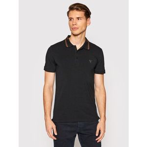 Guess Pólóing M1BP66 J1211 Fekete Extra Slim Fit kép