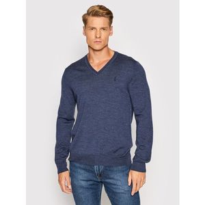 Polo Ralph Lauren Sweater Ls 710714347019 Sötétkék Slim Fit kép