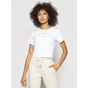 Calvin Klein Jeans Póló J20J215699 Fehér Regular Fit kép