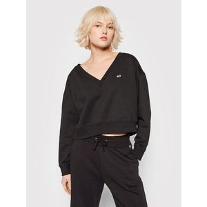 Tommy Jeans Pulóver DW0DW11053 Fekete Relaxed Fit kép