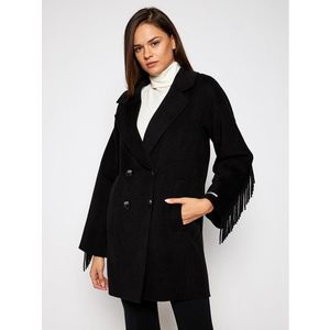 Marella Gyapjú kabát Colour 30860106 Fekete Regular Fit kép