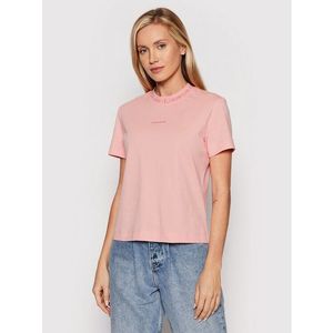 Calvin Klein Jeans Póló J20J215500 Rózsaszín Regular Fit kép
