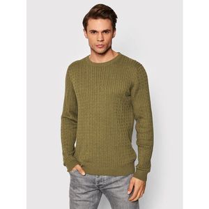 Jack&Jones PREMIUM Sweater Blawinter 12200105 Zöld Regular Fit kép