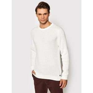 Jack&Jones PREMIUM Sweater Blawinter 12200105 Fehér Regular Fit kép