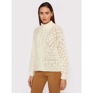 United Colors Of Benetton Sweater 114UD200E Bézs Relaxed Fit kép