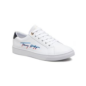 Tommy Hilfiger Sportcipő Th Signature Cupsole Sneaker FW0FW05543 Fehér kép