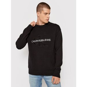 Calvin Klein Jeans Sweater J30J318610 Fekete Regular Fit kép