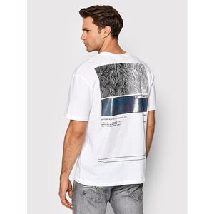 Jack&Jones Póló Playlist 12198354 Fehér Relaxed Fit kép