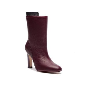 Stuart Weitzman Bokacsizma Brooks YL96069 Bordó kép